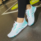 Damen Atmungsaktive Wasserfreizeitschuhe mit elastischem Verschluss R&B
