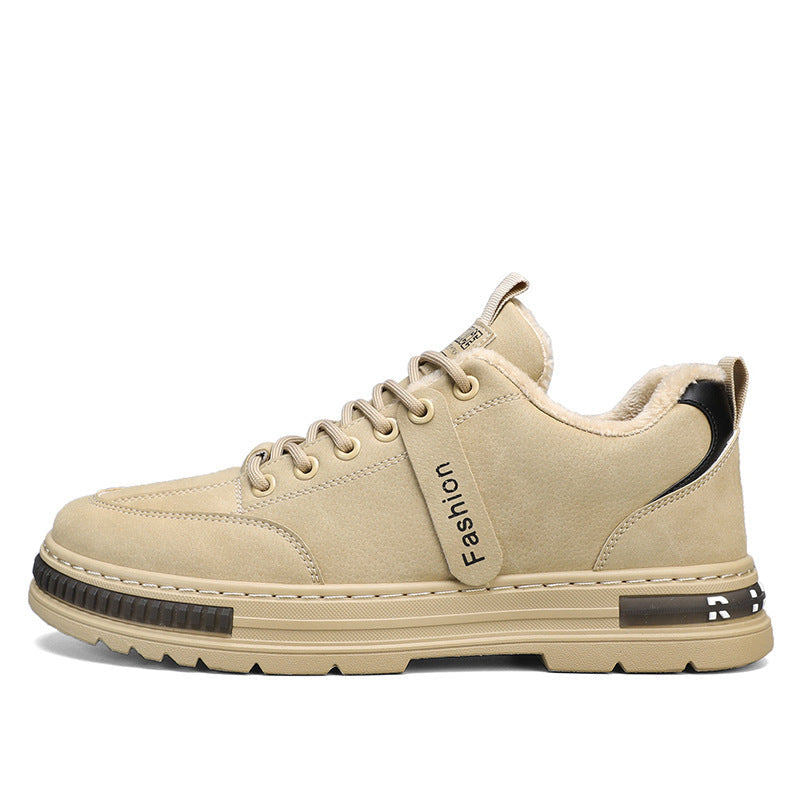 Damen modische Sneakers mit kuscheligem Innenfutter und rutschfester Sohle R&B