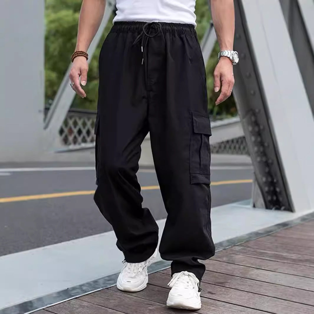 Herren Cargo-Hose mit vielen funktionalen Taschen und lockerer Passform R&B