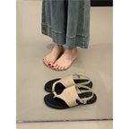 Damen komfortable Zehentrenner-Sandalen mit elegantem Design R&B