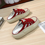 Damen lässige Slingback Sneakers mit atmungsaktiver Struktur und rutschfester Sohle R&B