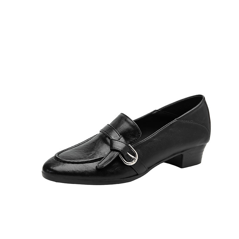 Damen Elegante Mokassins mit modischem Schnallen-Detail R&B