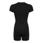 Damen Kurzarm-Body mit figurformendem Schnitt R&B