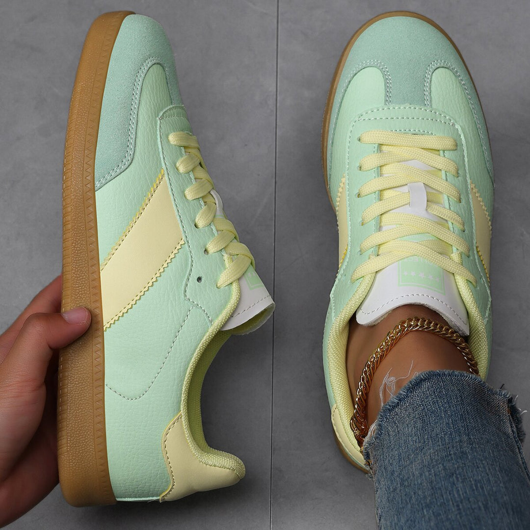 Damen Modische Sneakers mit atmungsaktivem Obermaterial und rutschfester Sohle R&B