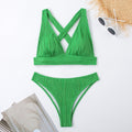 Damen Raffiniertes Triangel-Bikini-Set R&B
