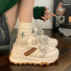 Damen Sneakers mit sportivem Design und stoßdämpfender Sohle R&B