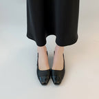 Damen Sling-Pumps mit glänzender Oberfläche und eleganter Fußbettgestaltung R&B
