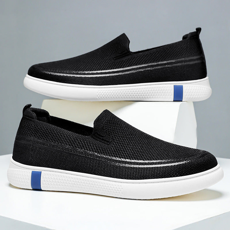 Damen Freizeit Sneakers mit atmungsaktivem Mesh-Obermaterial und rutschfester Sohle R&B