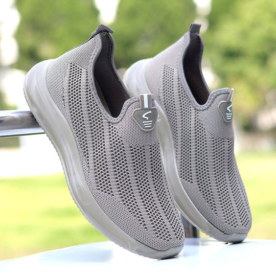 Damen Flexibele Freizeitsneaker mit atmungsaktivem Mesh-Obermaterial R&B