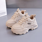 Damen Chunky Sneakers mit robuster Profilsohle und atmungsaktivem Obermaterial R&B