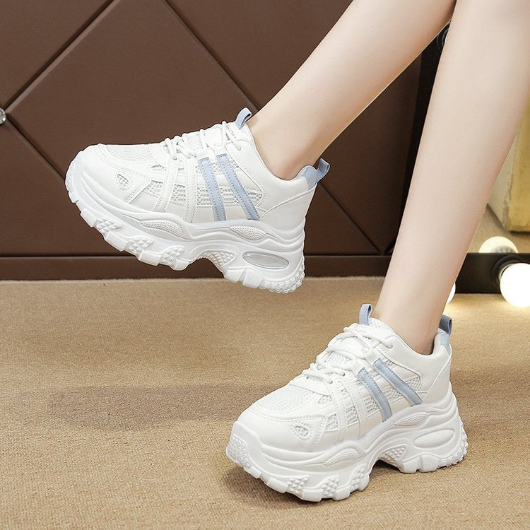 Damen Bequeme Sport Sneakers mit atmungsaktivem Mesh und gepolsterter Sohle R&B