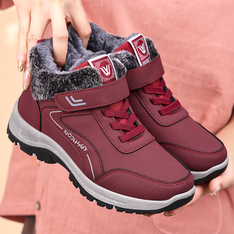 Damen Winterstiefel mit wärmendem Innenfutter und rutschfester Sohle R&B