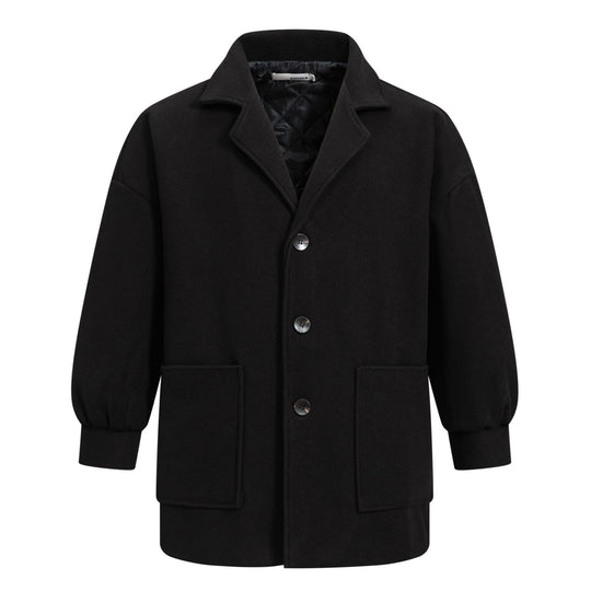 Damen Übergröße Blazerjacke mit komfortabler Passform und praktischen Taschen R&B