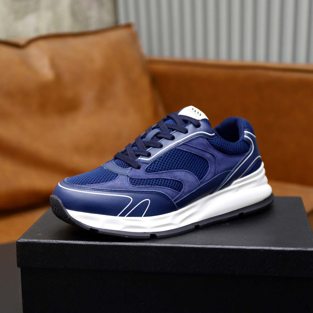 Damen Sportliche Sneakers mit atmungsaktiver Netzstruktur und modernen Akzenten R&B