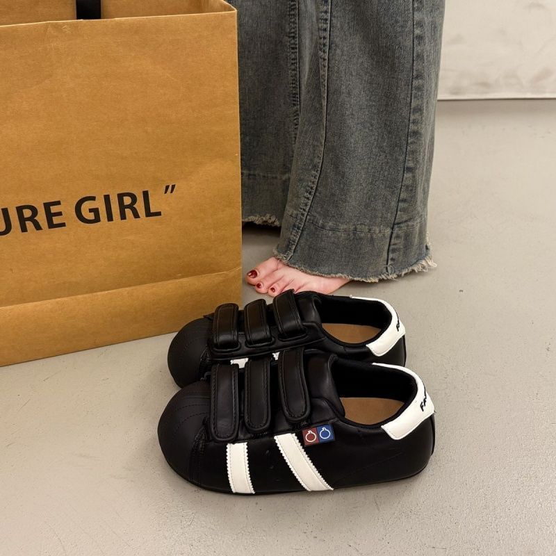 Damen Sneakers mit praktischem Klettverschluss und robustem Obermaterial