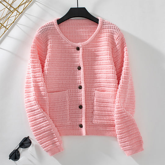 Damen Strickjacke mit Taschen R&B
