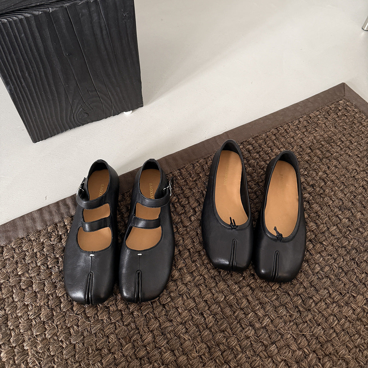 Damen Elegante Ballerinas mit modischem Riemchen und komfortabler Innensohle R&B