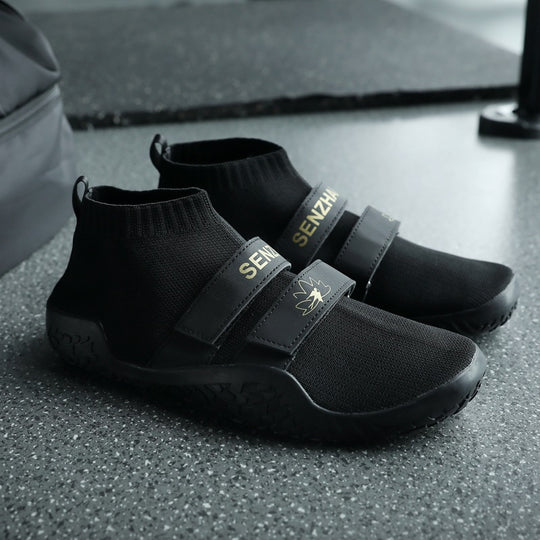 Damen Sportliche Aquaschuhe mit elastischem Klettverschluss und rutschfester Sohle R&B