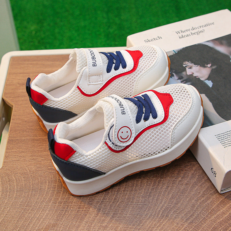 Damen sportive Sneakers mit atmungsaktiver Mesh-Oberfläche und flexibler Laufsohle R&B