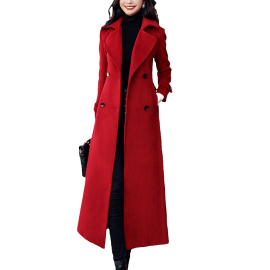 Damen luxuriöser Trenchcoat R&B