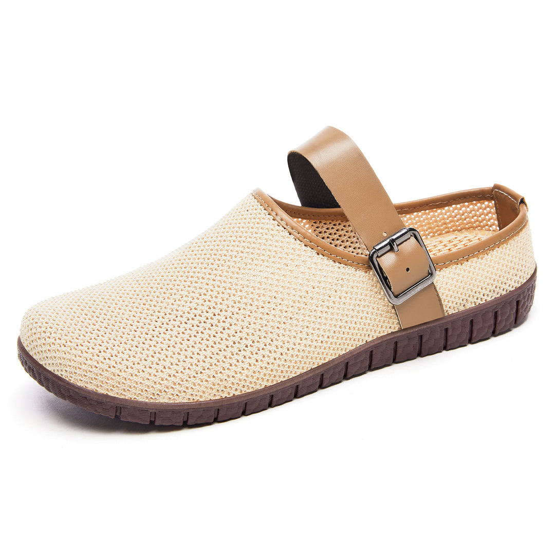 Damen Atmungsaktive Clogs mit verstellbarem Riemen R&B
