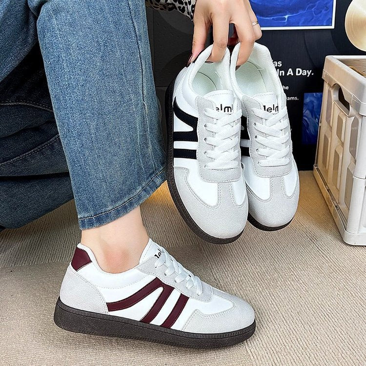 Damen Sportliche Sneakers mit atmungsaktiver Oberflächenstruktur und rutschfester Sohle R&B