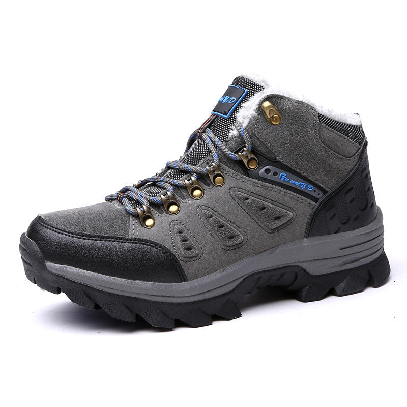 Damen wasserdichte Winterstiefel mit isolierendem Warmfutter und rutschfester Sohle R&B