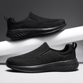 Unisex nan nahtloser Schlupfsneaker mit viskoelastischem Fußbett, flexibler Dämpfungssohle und atmungsaktivem Strickoberteil R&B
