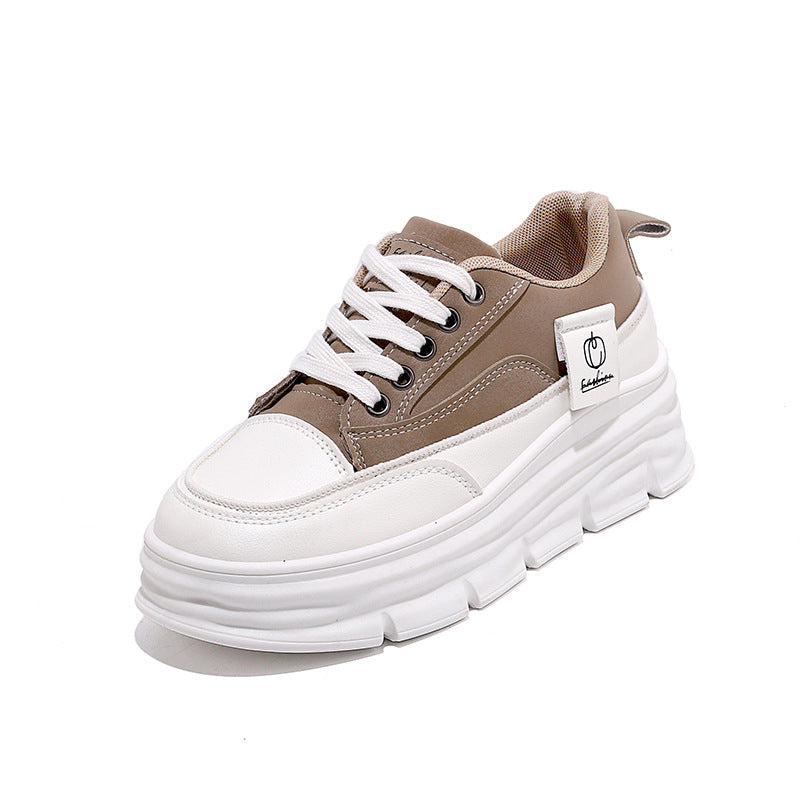 Damen Modische Chunky Sneakers mit erhöhtem Komfort und rutschfester Sohle R&B