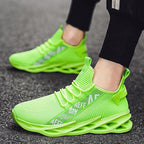 Damen Sportliche Lauf-Sneaker mit atmungsaktiver Mesh-Oberfläche R&B