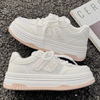 Damen Sportliche Sneakers mit atmungsaktiver Netzstruktur und stoßdämpfender Sohle R&B
