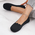 Damen Bequeme Slipper mit eleganter Struktur und rutschfester Sohle