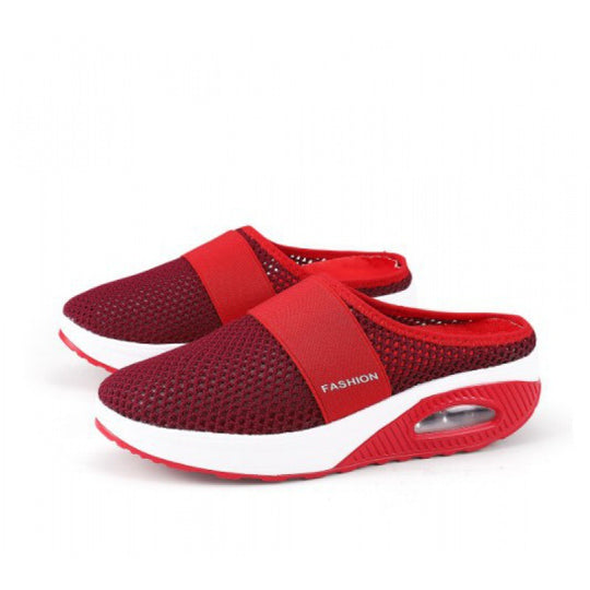Damen Atmungsaktive Clogs mit dämpfender Sohle und flexibler Passform R&B