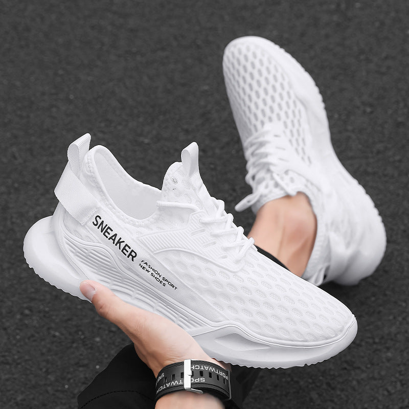 Damen Sportliche Sneakers aus atmungsaktivem Mesh mit rutschfester Sohle