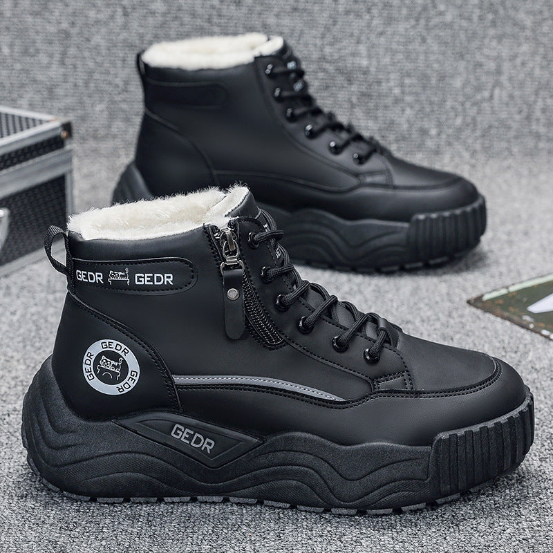 Damen Gefütterte Winterstiefel mit rutschfester Sohle und praktischem Reißverschluss R&B