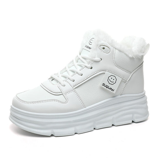 Damen Chunky Winter Sneakers mit kuscheligem Innenfutter und rutschfester Sohle R&B
