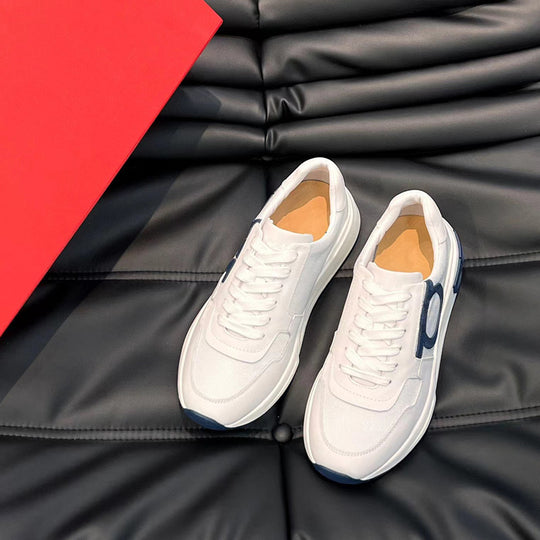 Damen Sportliche Sneakers mit atmungsaktiver Mesh-Struktur und dämpfender Sohle R&B