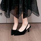 Damen Slingback-Pumps mit elegantem Design und Blockabsatz R&B