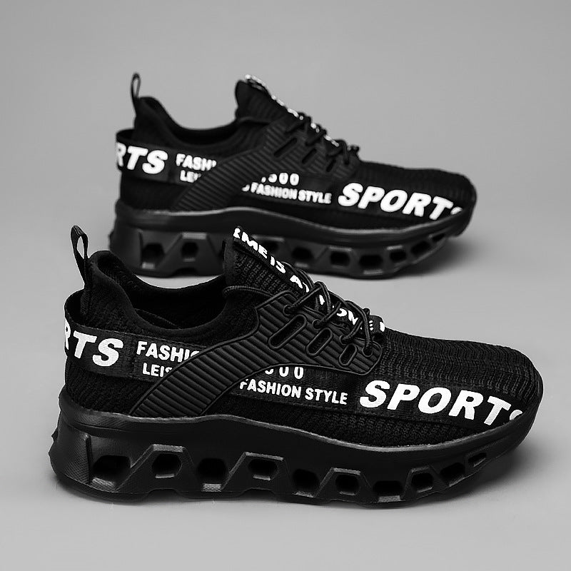 Damen Sportliche Lauf-Sneaker mit elastischem Obermaterial und extrem dämpfender Sohle R&B