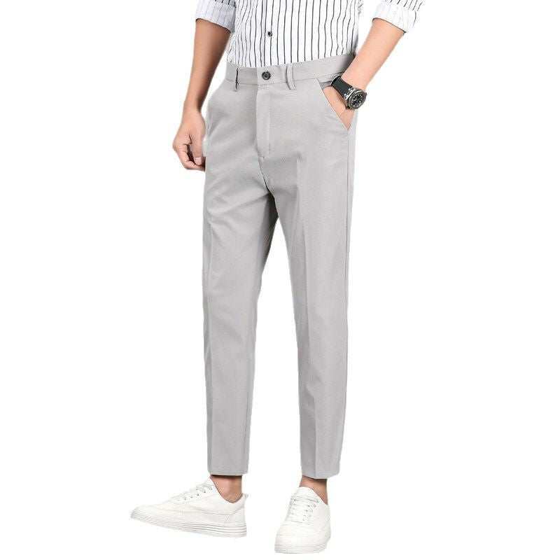 Herren moderneChinohose mit slim fit Schnitt und praktischen Seitentaschen R&B
