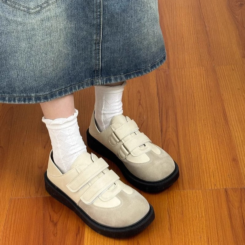 Damen Komfortable Klettverschluss-Sneaker mit atmungsaktivem Obermaterial R&B
