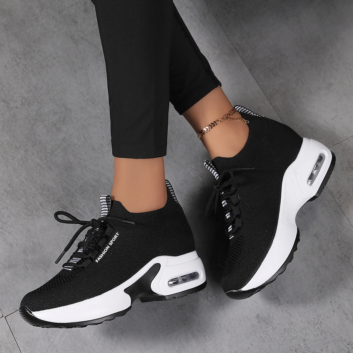 Damen Modische und komfortable Sport Sneakers