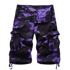Herren taktische Cargoshorts mit multifunktionalen Taschen und verstellbarem Kordelzug