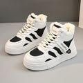 Damen Hochflorige Sneaker aus robustem Kunstleder mit weichem Innenfutter R&B