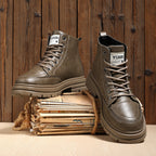 Damen Hochwertige Freizeitschuhe mit robuster Sohle und hohem Schaft R&B