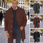 Herren eleganter Wollmantel R&B