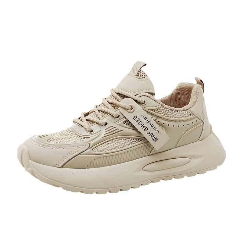 Damen Sportliche Sneakers mit dämpfender Sohle und atmungsaktiver Obermaterialstruktur R&B