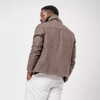 Herren Übergangsjacke im modernen Denim-Stil R&B