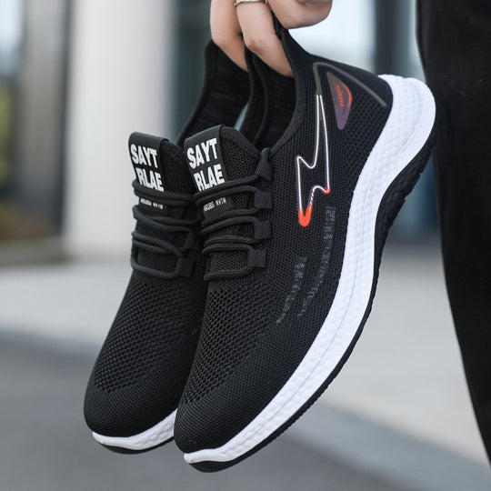 Damen Sportliche Laufschuhe mit atmungsaktivem Mesh-Obermaterial und flexibler Sohle R&B