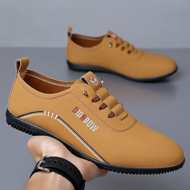 Herren Freizeit-Sneaker mit elastischem Schnürsystem und rutschfester Sohle